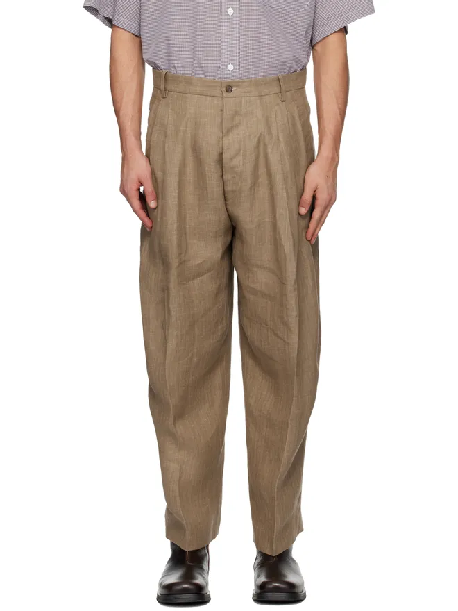 Hed Mayner Hed Mayner リネン トラウザーズの商品画像
