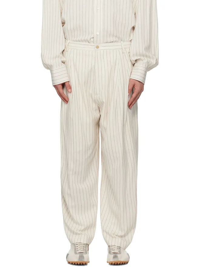 Hed Mayner Hed Mayner ピンストライプ トラウザーズの商品画像