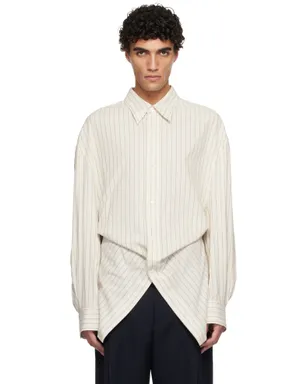 Hed Mayner Pin Stripe シャツ - サムネイル1