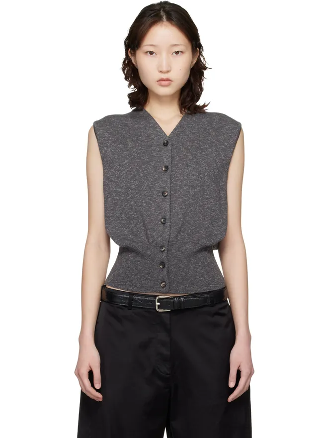 CORDERA CORDERA Flecked Cotton ベストの商品画像