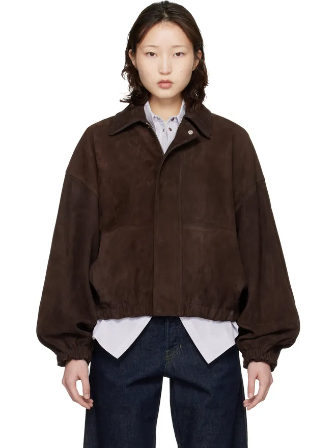 CORDERA CORDERA パネル スエード ボンバージャケットの商品画像