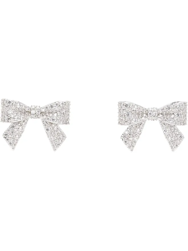 Shushu/Tong Shushu/Tong YVMINエディション Pave Bowknot ピアスの商品画像