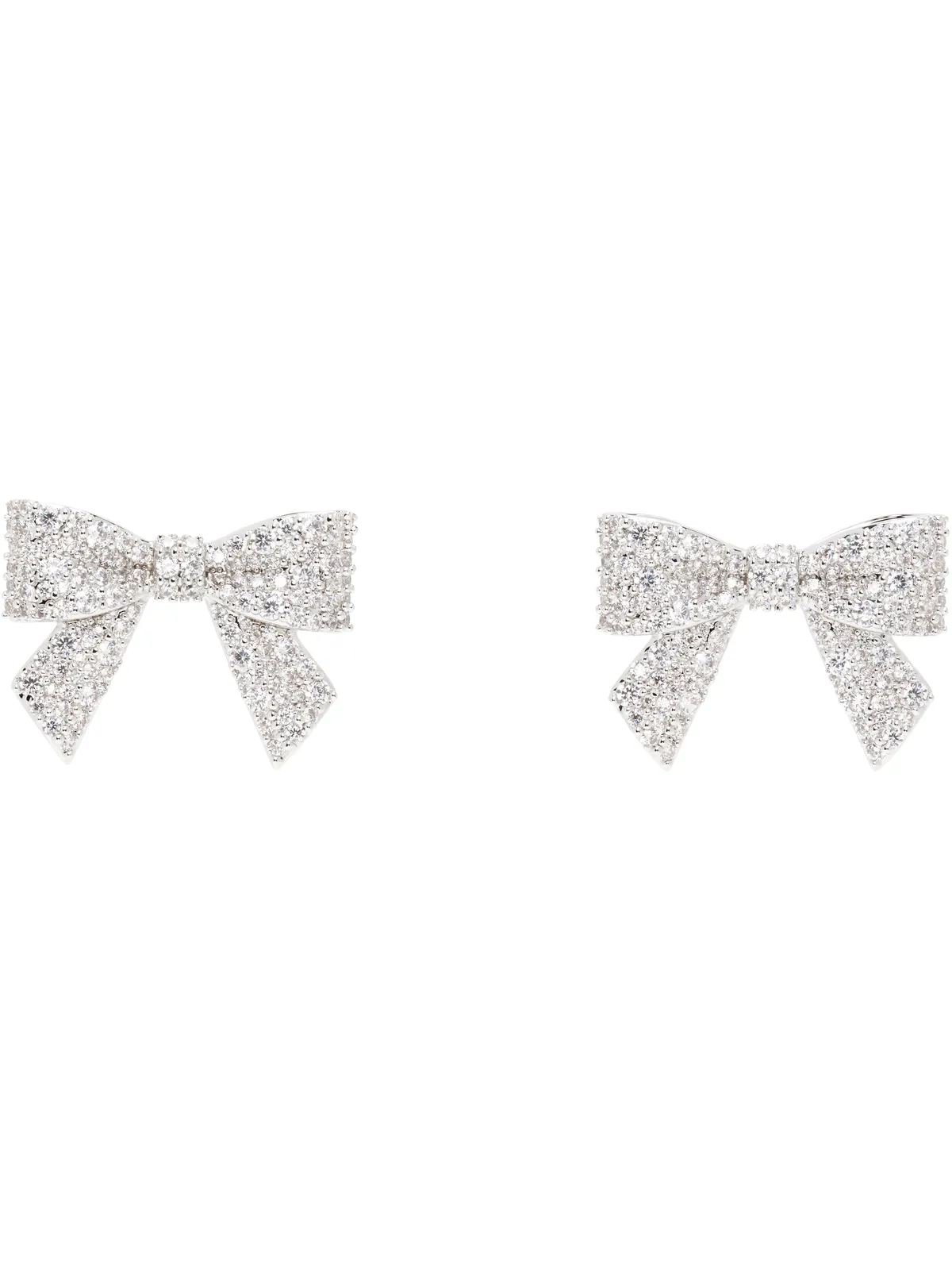 Shushu/Tong YVMINエディション Pave Bowknot ピアス - 画像1