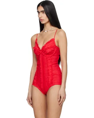 Shushu/Tong Ruched Bustier Cami ボディスーツ - サムネイル4