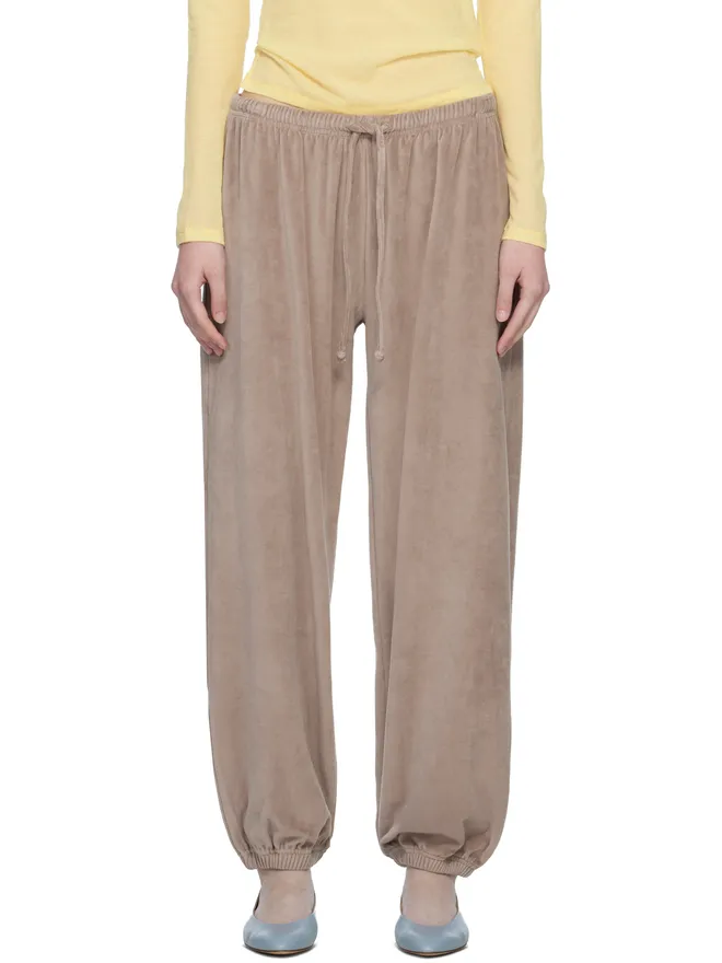 Baserange Baserange ベロア ピロー スウェットパンツの商品画像