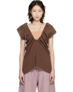 Baserange Crinkle Linen Max ブラウス - サムネイル1