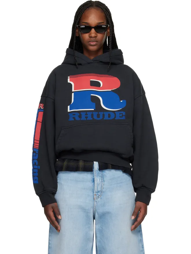 Rhude Rhude Split Petrol ロゴ フーディの商品画像