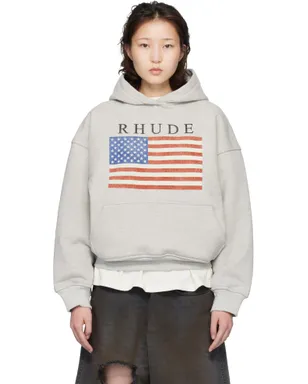 Rhude USA Flag フーディ - サムネイル1
