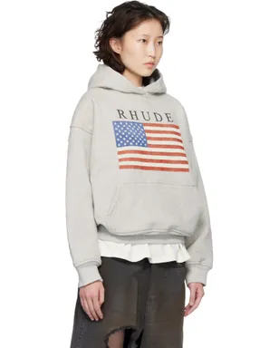 Rhude USA Flag フーディ - サムネイル2