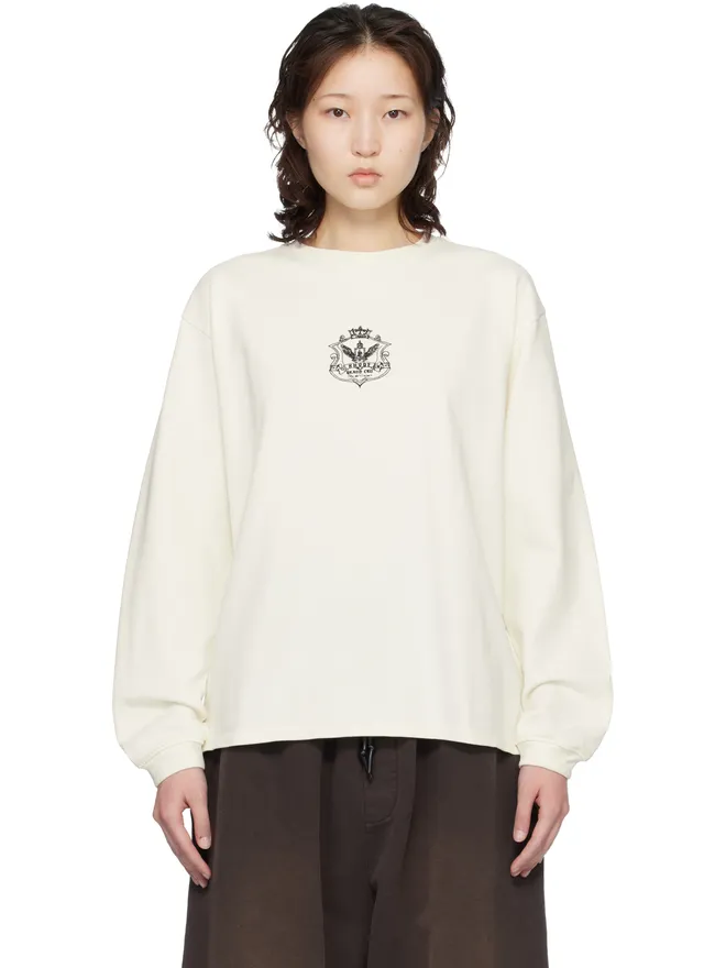 Rhude Rhude Grand Cru Crest 長袖Tシャツの商品画像