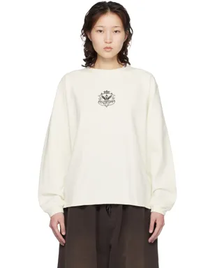 Rhude Grand Cru Crest 長袖Tシャツ - サムネイル1