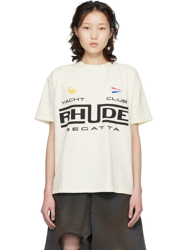 Rhude Rhude Rhude Regatta Club Tシャツの商品画像