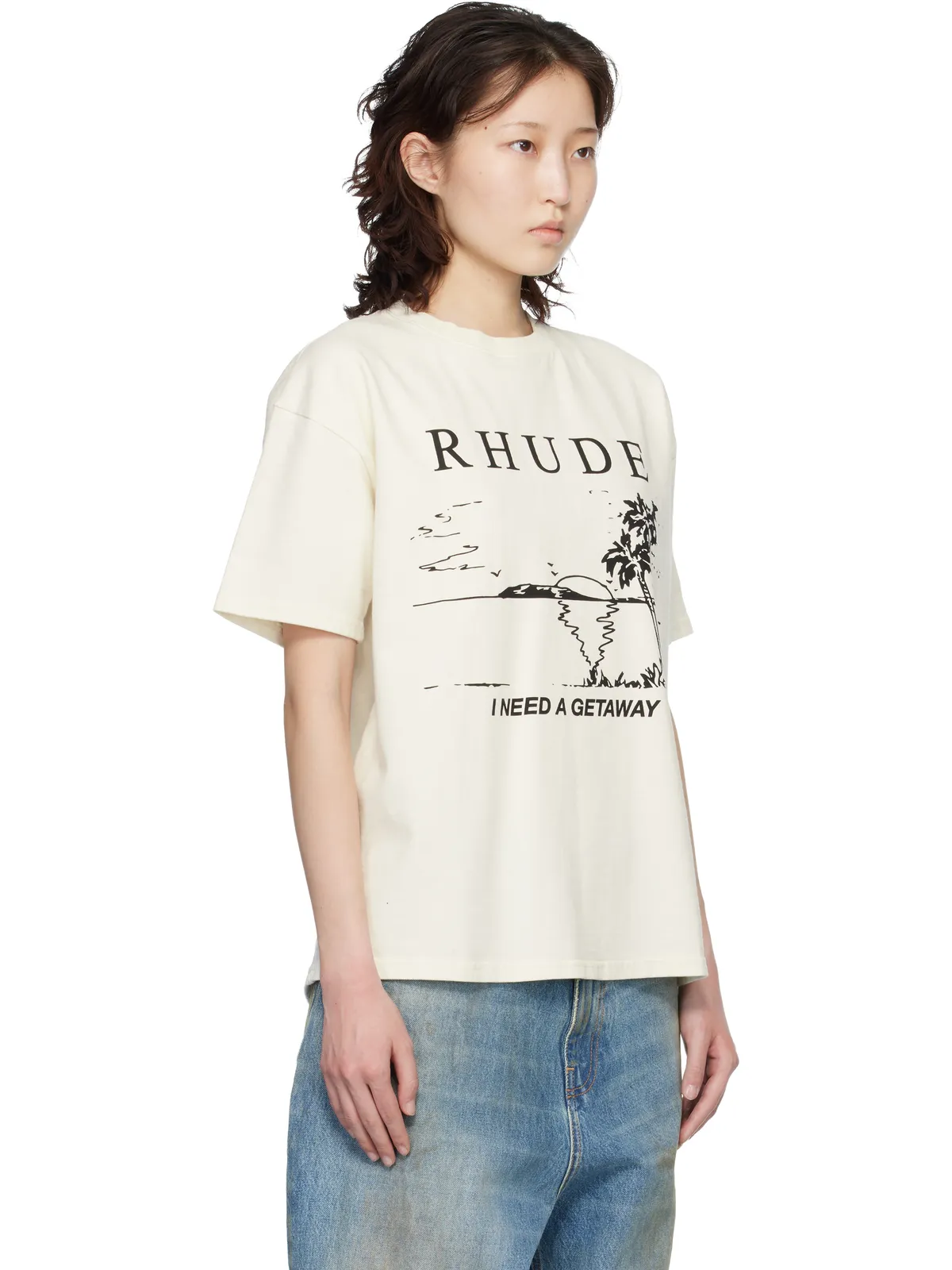 Rhude 'I Need A Getaway' Tシャツ - 画像2