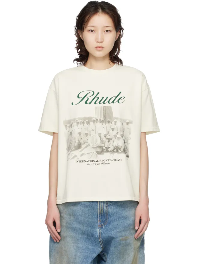 Rhude Rhude Virgin Islands Script Tシャツの商品画像