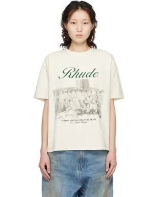 Rhude Virgin Islands Script Tシャツ - サムネイル1