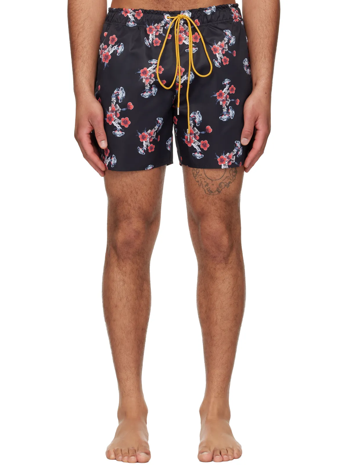 Rhude Turbo フローラル スイムショーツ - 画像1