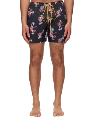 Rhude Turbo フローラル スイムショーツ - サムネイル1