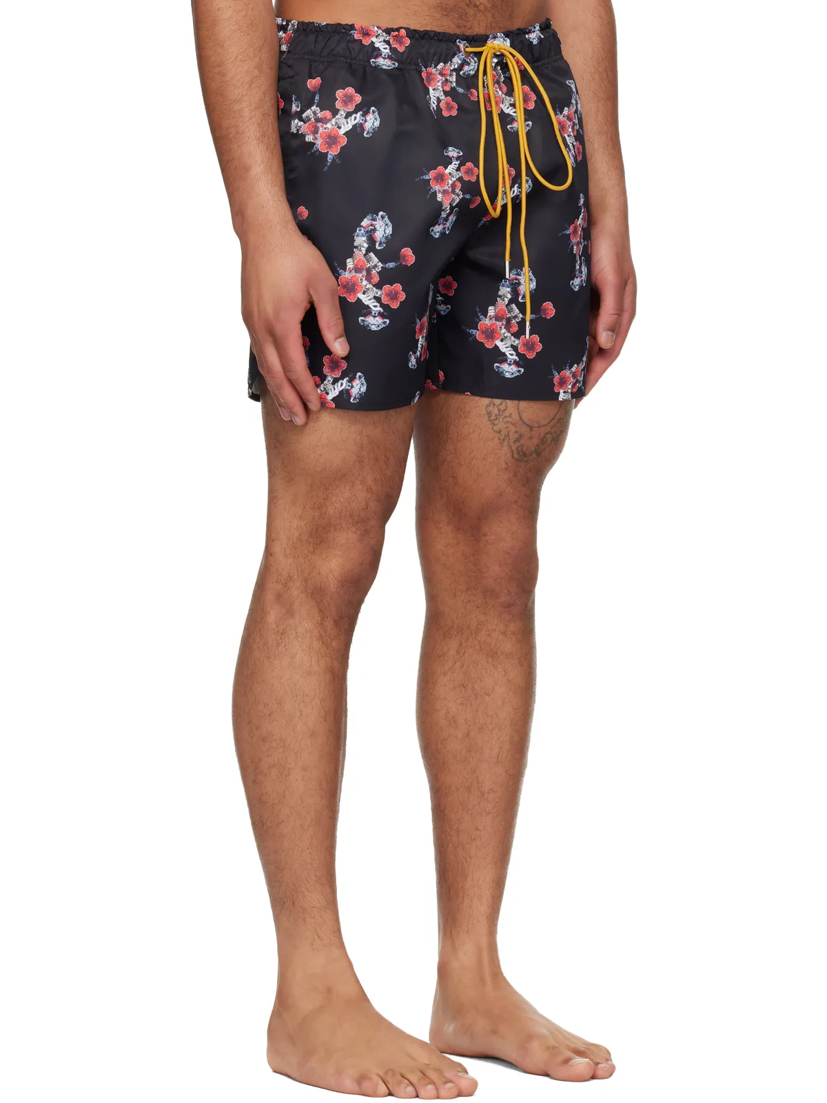 Rhude Turbo フローラル スイムショーツ - 画像2