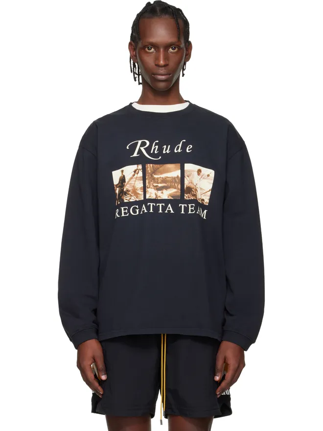 Rhude Rhude USVI 'Regatta' Tour 長袖Tシャツの商品画像