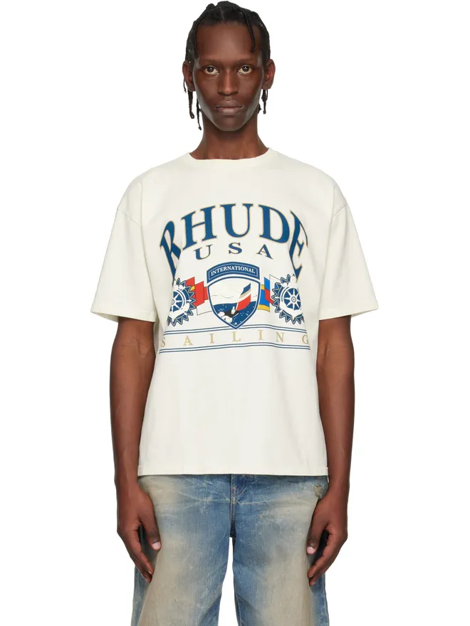 Rhude Rhude USA Sailing Icon Tシャツの商品画像