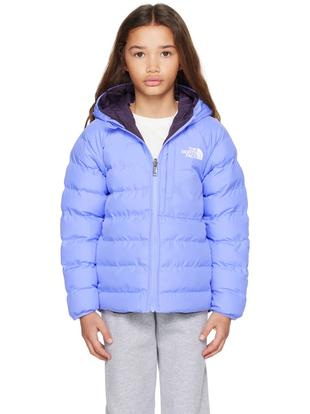The North Face Kids ジュニア｜ Perrito リバーシブル フード付きジャケット - 画像1
