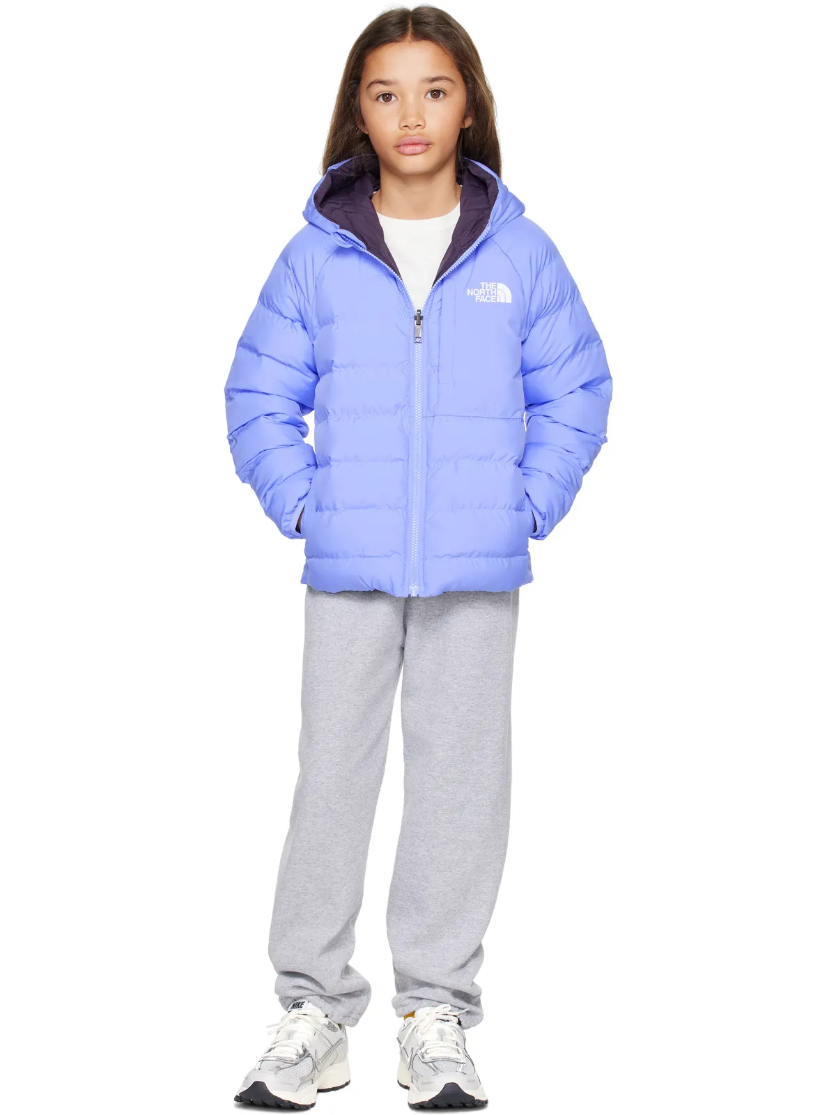 The North Face Kids ジュニア｜ Perrito リバーシブル フード付きジャケット - 画像5
