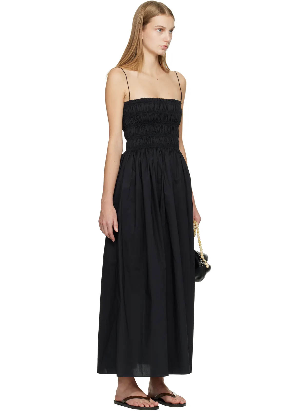 Matteau Shirred Bodice ミディアムワンピース - 画像2