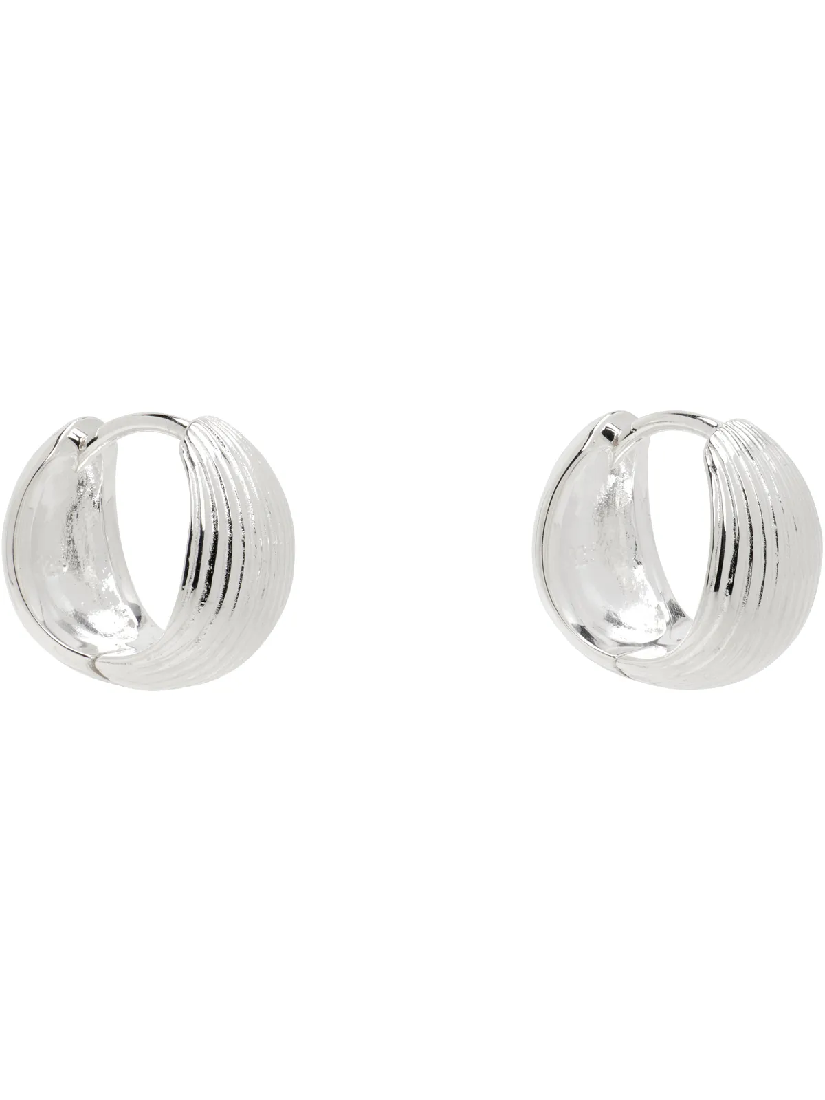 Sophie Buhai Hinged リバーシブル フープピアス - 画像2