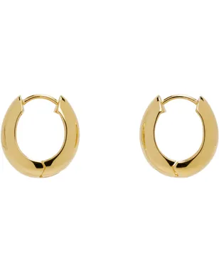 Sophie Buhai スリム ヒンジ フープピアス - サムネイル1