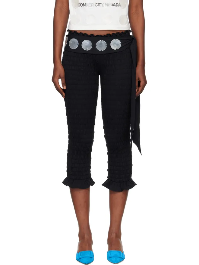 Conner Ives Conner Ives 'The Shirred Capri' トラウザーズの商品画像