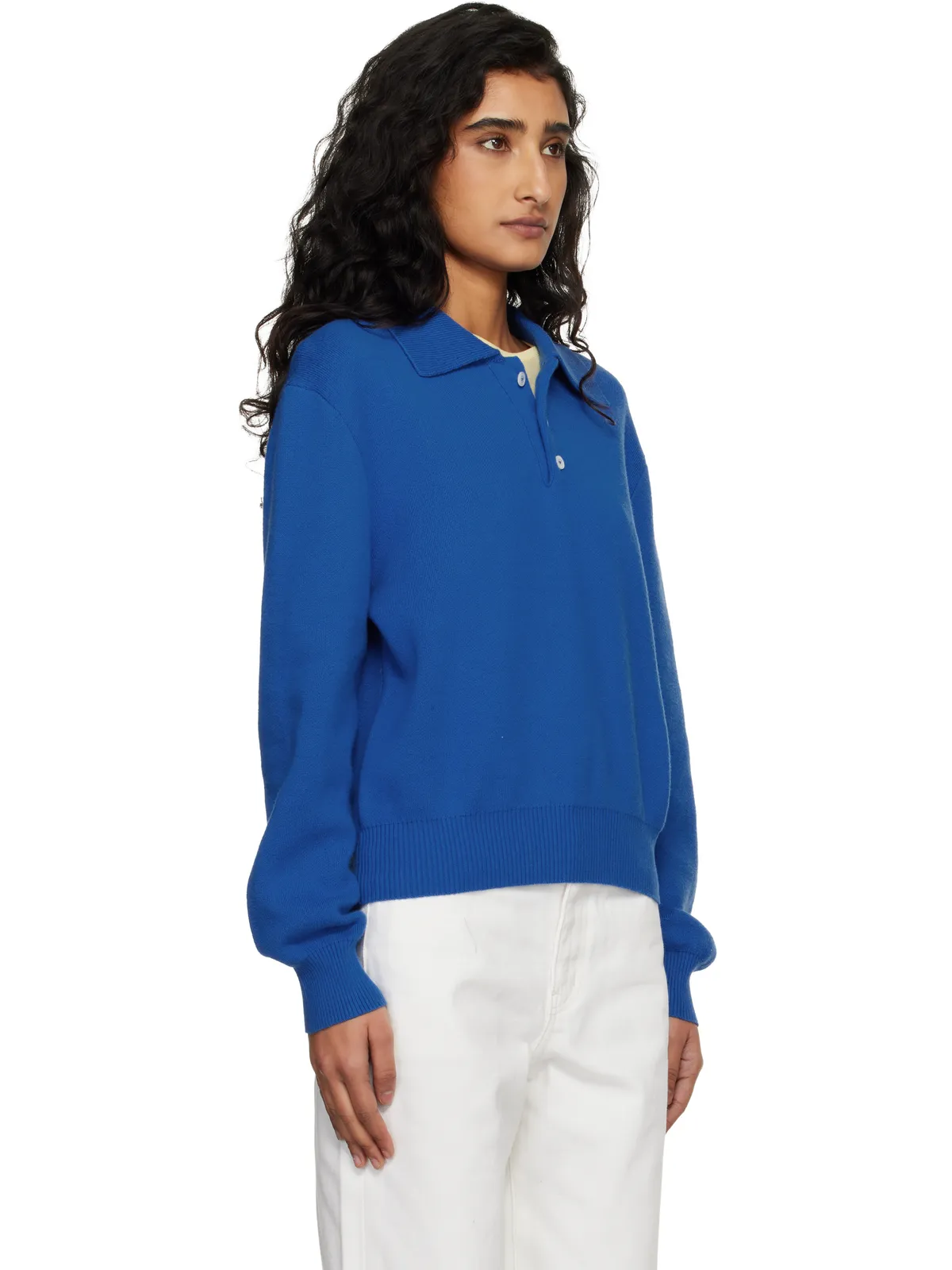 Dunst Cashmere Collared Sweater ニットポロシャツ - 画像2