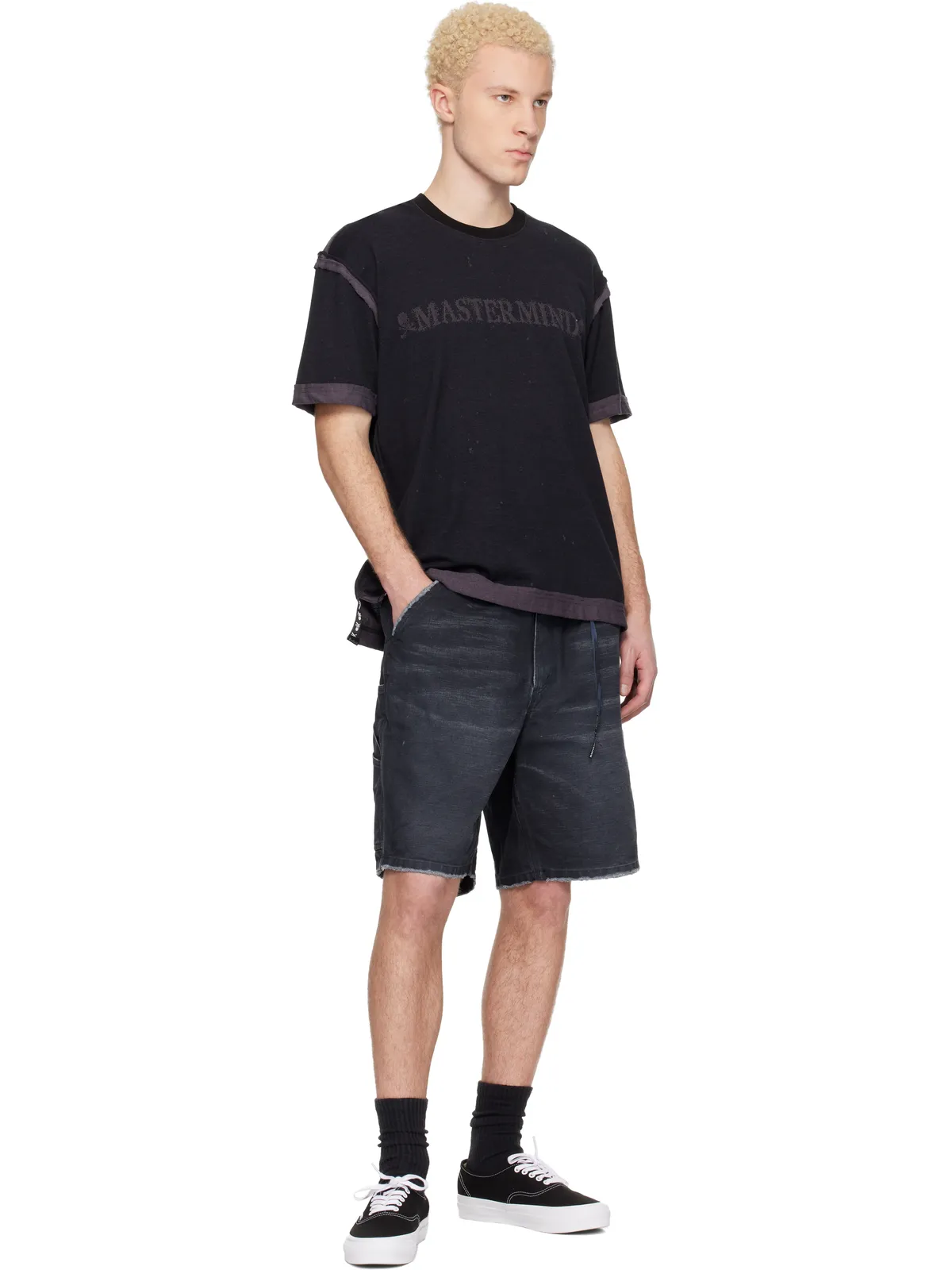 MASTERMIND WORLD MW Duck Painter ショートパンツ - 画像4