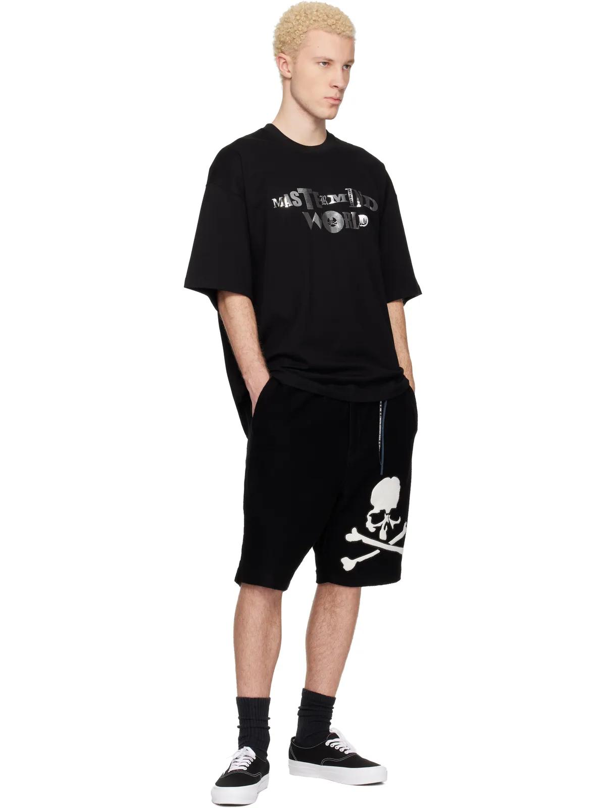 MASTERMIND WORLD MW Terry ショートパンツ - 画像4
