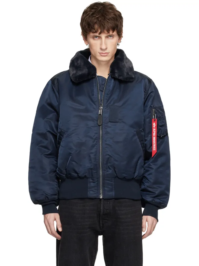 MASTERMIND WORLD MASTERMIND WORLD Alpha Industriesエディション B-15 リバーシブル フライト ボンバージャケットの商品画像