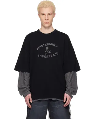 MASTERMIND WORLD リバーシブル ディストレス Tシャツ - サムネイル1
