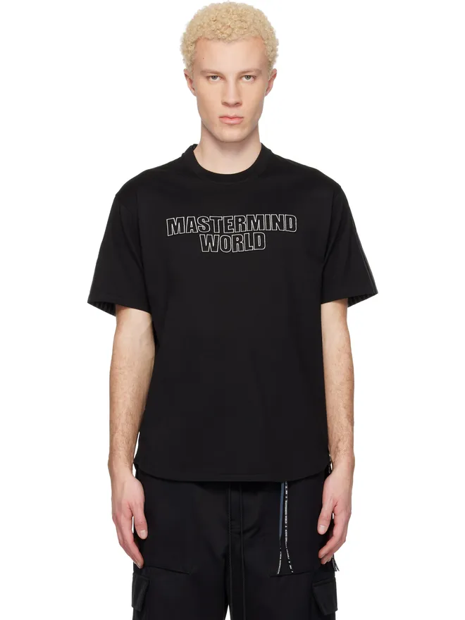 MASTERMIND WORLD MASTERMIND WORLD MW Mixed-Fabric SS Tシャツの商品画像