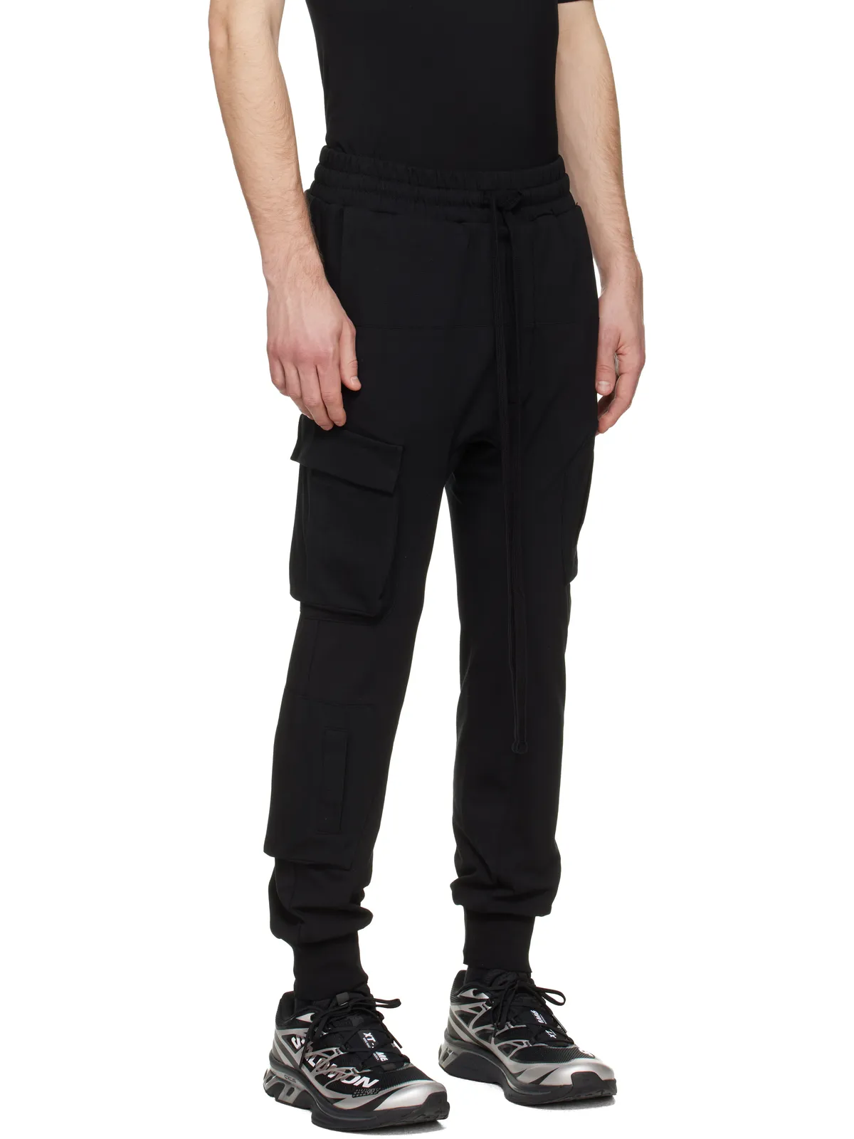 thom/krom ブラック M ST 512 カーゴパンツ - 画像2