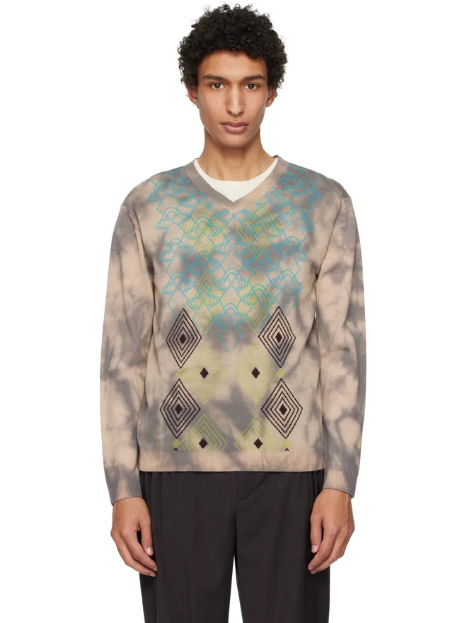 Kiko Kostadinov Kiko Kostadinov Hatha Vネックセーターの商品画像