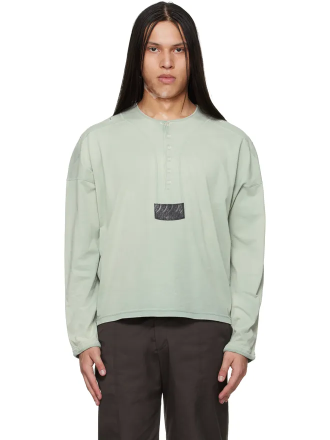 Kiko Kostadinov Kiko Kostadinov Sargo 長袖ヘンリーネック Tシャツの商品画像