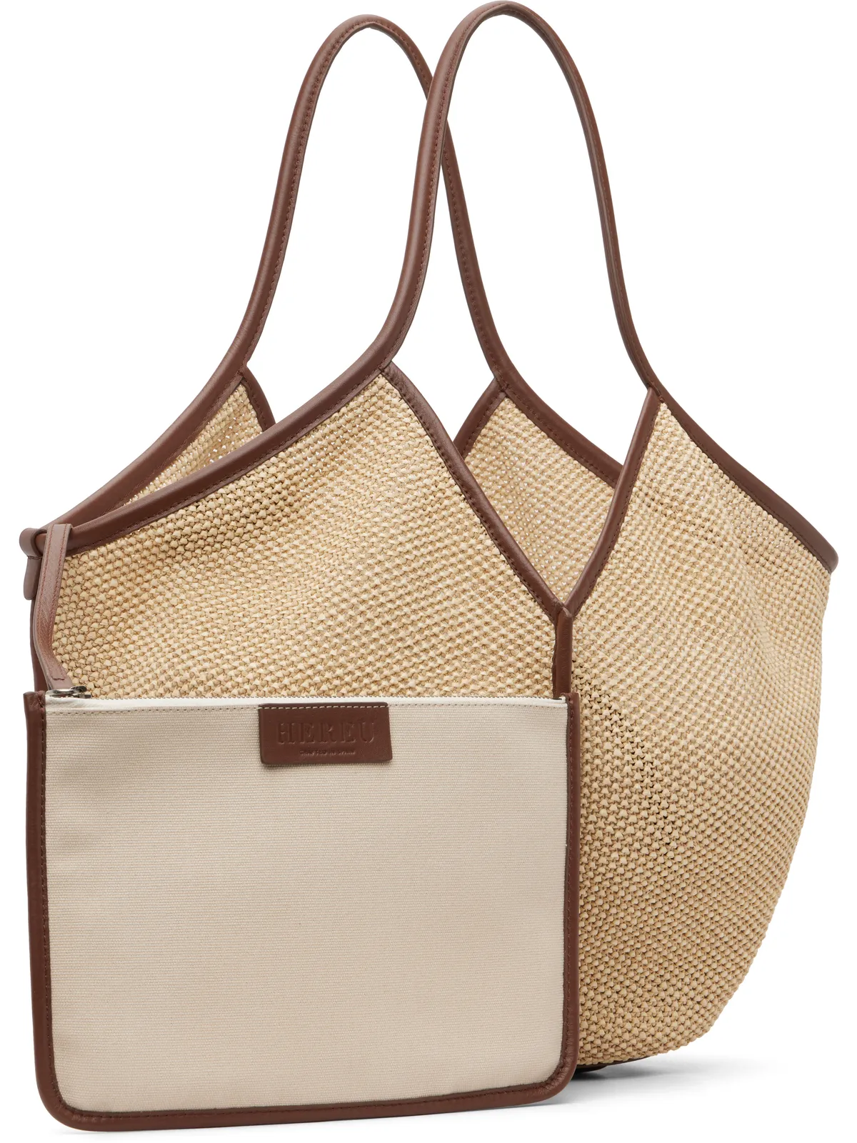 HEREU Calella Soft Raffia トートバッグ - 画像2