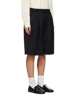 ssstein Wool Kersey ワイド イージーショートパンツ - サムネイル2