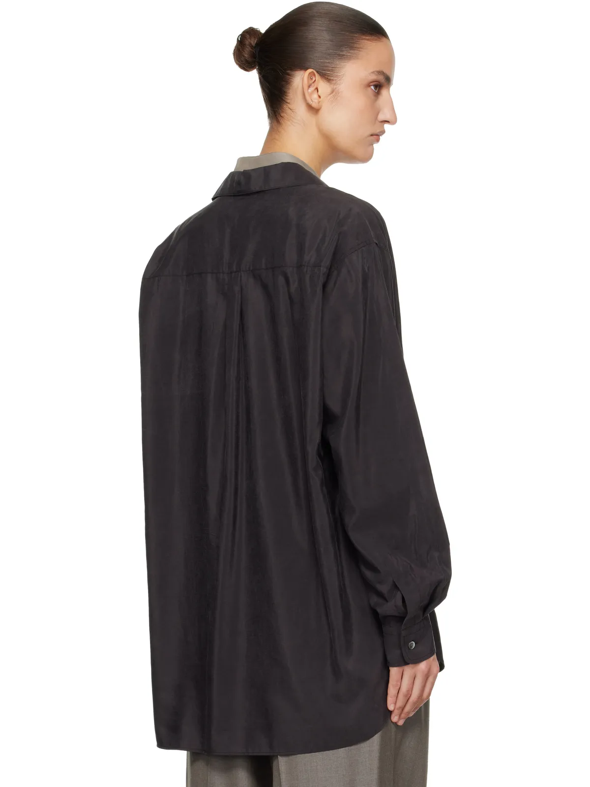 ssstein Silk Nylon Skipper シャツ - 画像3