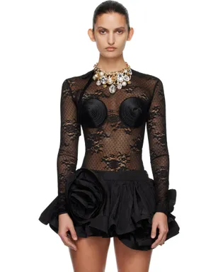 VAQUERA Lace Bullet Bra ボディスーツ - サムネイル1