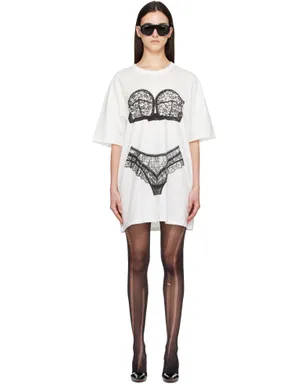 VAQUERA Trompe L'Oeil Tall Tee ミニワンピース - サムネイル1