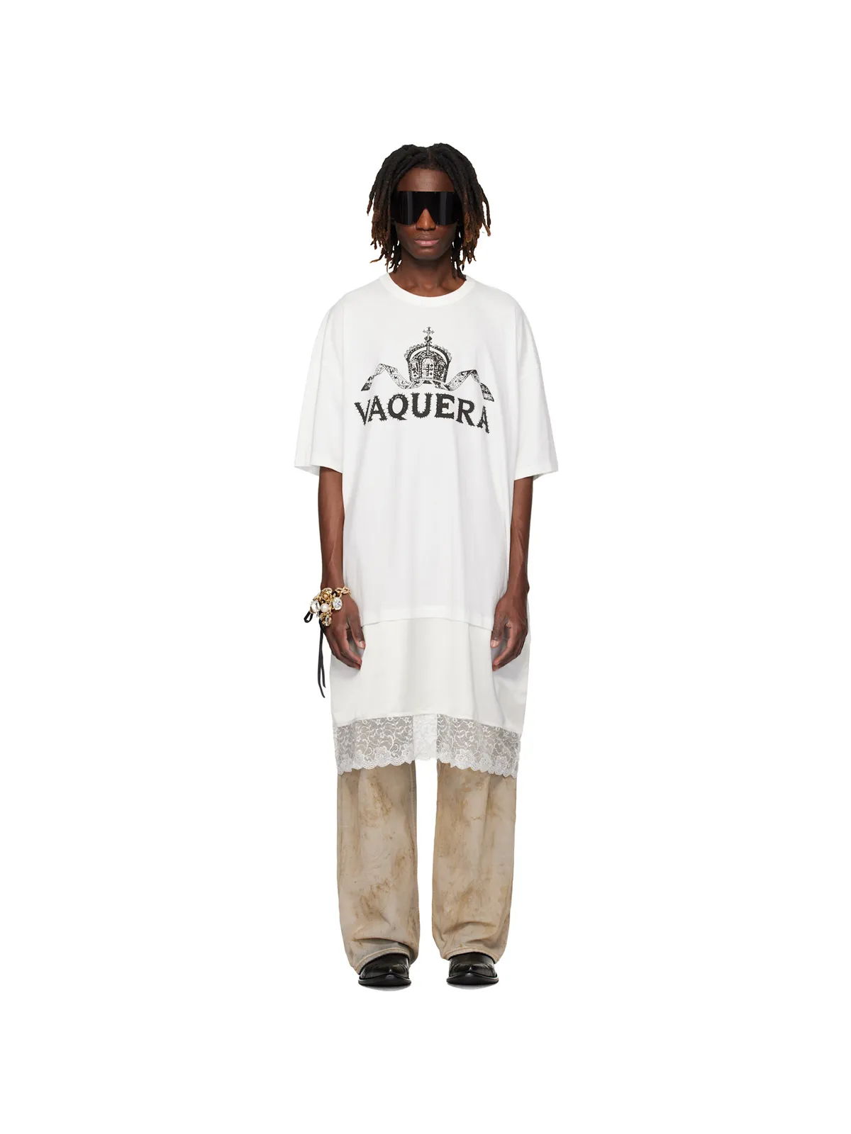 VAQUERA Slip Skirt Tall Tシャツ - 画像1