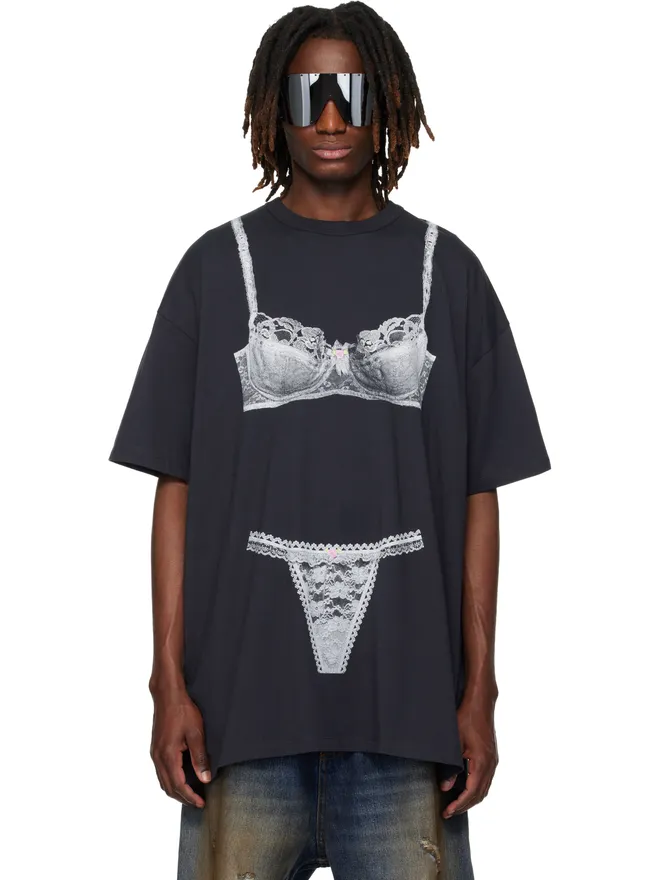 VAQUERA VAQUERA Trompe l'Oeil Tall Tシャツの商品画像