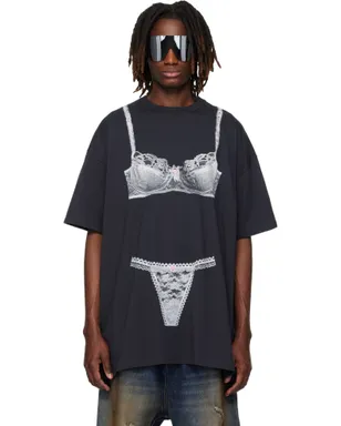 VAQUERA Trompe l'Oeil Tall Tシャツ - サムネイル1