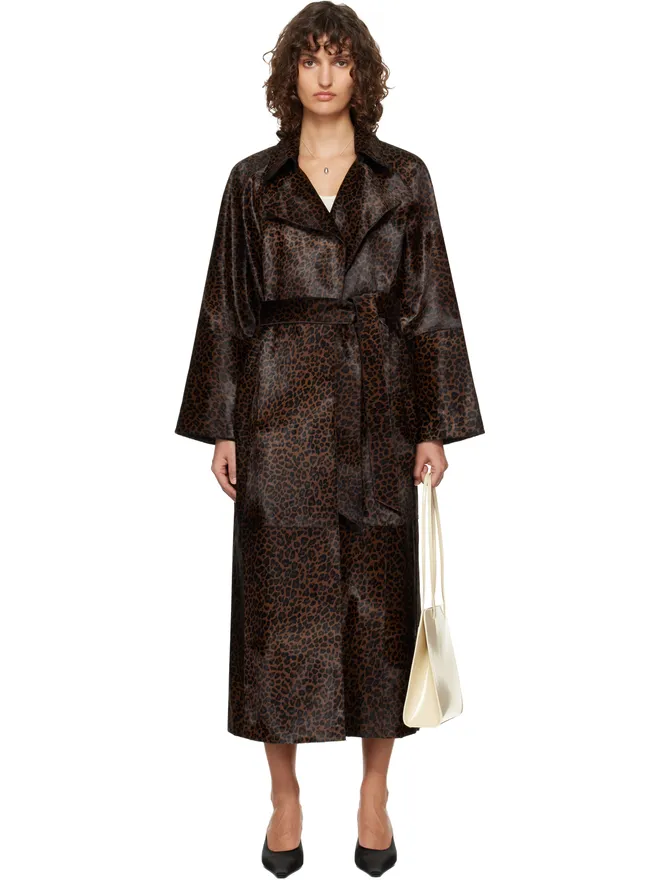 Nour Hammour Nour Hammour Althea Supple Ponyhair コートの商品画像