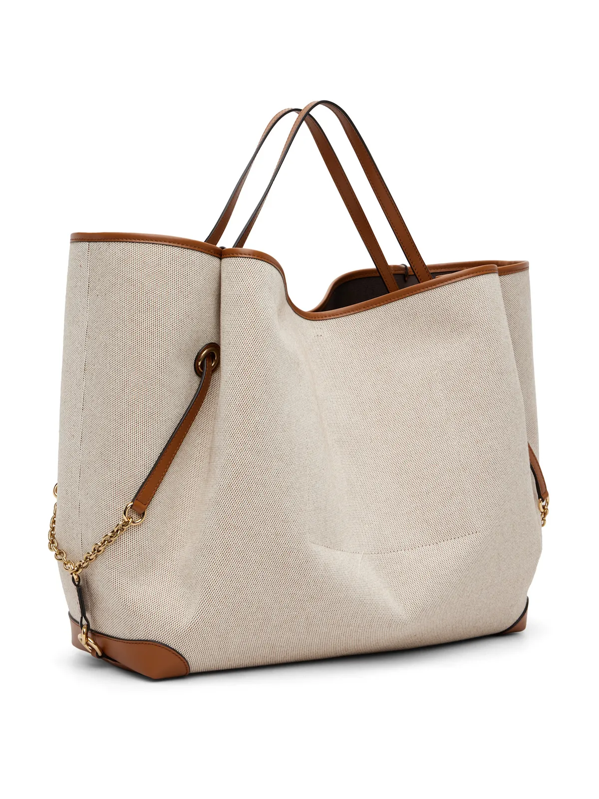Chloe 'Chloé Clover' キャンバス＆カーフスキン トートバッグ - 画像3