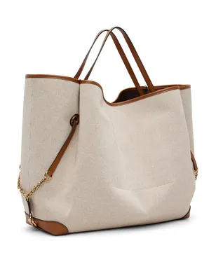 Chloe 'Chloé Clover' キャンバス＆カーフスキン トートバッグ - サムネイル3